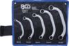 Starter/Block Spanner Set 5-piece Obstruction Ring Spanner Set, 8x10-21x22 m