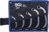 Starter/Block Spanner Set 5-piece Obstruction Ring Spanner Set, 8x10-21x22 m