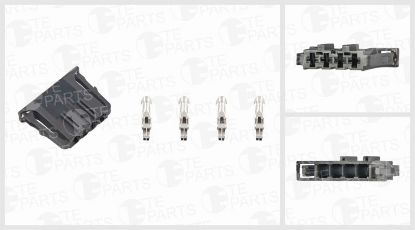 Cable Connector Kit 4 PIN komplekt VAG 1J0972704 Cable Connector Kit 4 PIN komplekt VAG 1J0972704