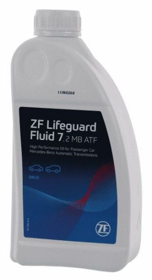 Automatic Transmission Fluid ZF LifeguardFluid 7.2 MB ATF - 001 989 77 03