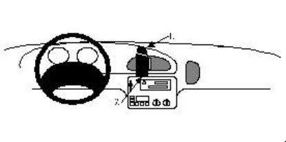 Trim Frame CHRYSLER Voyager 96-00