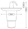 Trim/Protection Strip, radiator grille kinnitusklamber 10mm