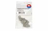 Terminal, electric universal parts plaat 6.3x0.8mm kinnine