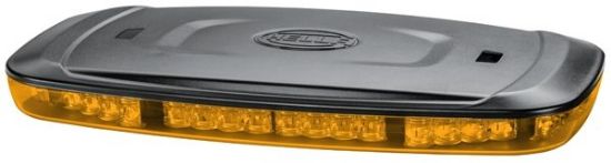 Warning Light 12-24V 400mm kruvikinnitus kollane klaas