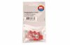 Terminal, electric universal parts rõngas M5 (5.3mm) punane
