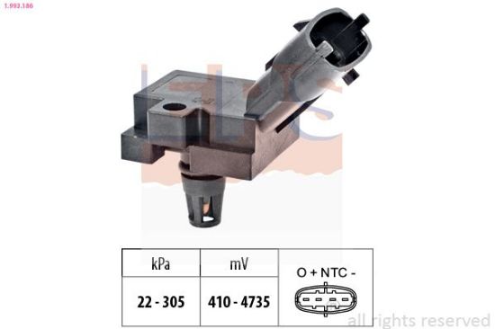 Air Pressure Sensor, altitude adaption MONDEO IV, V70 III