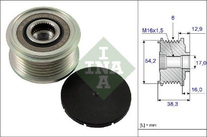 Alternator Freewheel Clutch PSA - 5702 E3