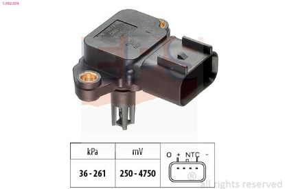 Air Pressure Sensor, altitude adaption FORD - 4 138 350