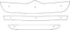 Trim/Protection Strip, radiator grille Citroen Jumper 2006-2013