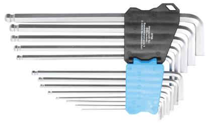 Angled Screwdriver Set Kuuskantvõtmed 1,27-10mm 13 osa