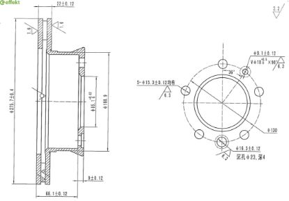 Brake Disc Mercedes, VW