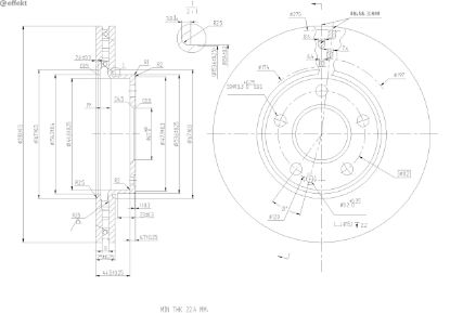 Brake Disc MERCEDES