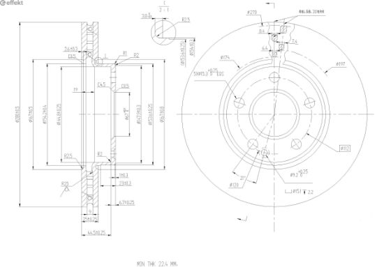 Brake Disc MERCEDES