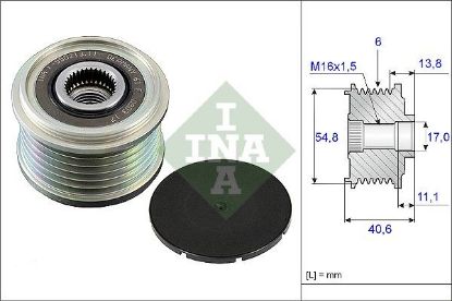 Alternator Freewheel Clutch RENAULT - 23 10 010 43R