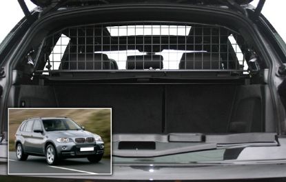 Barrier Mesh, boot-/cargo area BMW X5 (2006-2018) / X5 M (2010-2018) Barrier Mesh, boot-/cargo area BMW X5 (2006-2018) / X5 M (2010-2018)