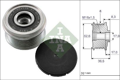 Alternator Freewheel Clutch Nissan