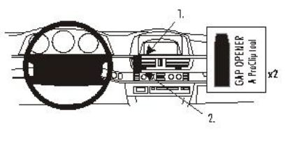 Trim Frame BMW 7-serie 02-