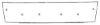 Trim/Protection Strip, radiator grille VW Caddy 2010-2015 (värvitud stangele)