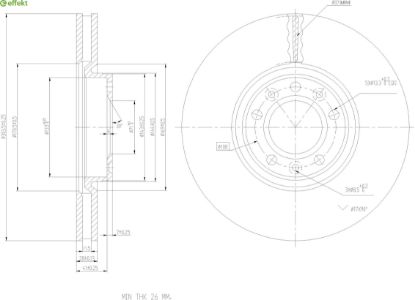 Brake Disc PSA - 4249.A3