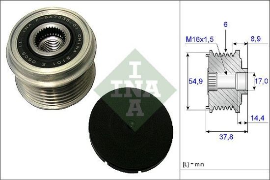 Alternator Freewheel Clutch HYUNDAI,KIA