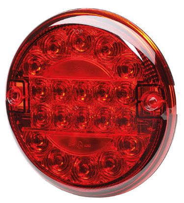 Rear Fog Light 10-30V, 140x25mm, 300mm kaabel
