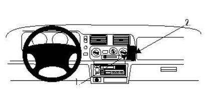 Trim Frame Mitsubishi Montero Sport 97-98