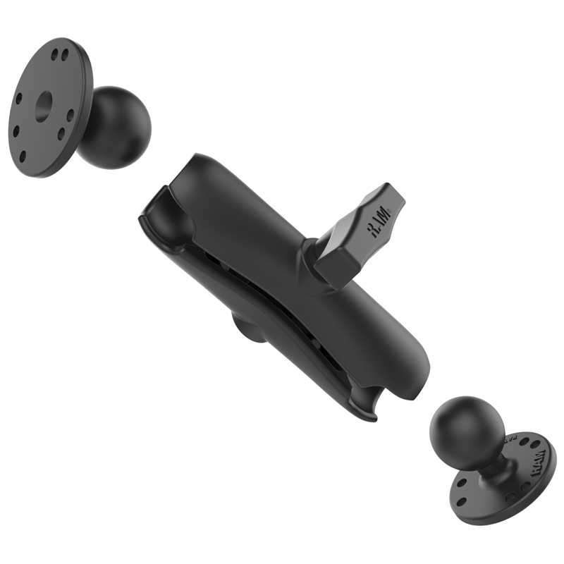 Mobile phone/PDA holder kinnitusvars C-kuul pikkus 187mm ümarplaadid D63mm