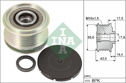 Alternator Freewheel Clutch VAG - 06E 903 016 D