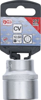 Socket Wrench Insert 1/2" Socket "Gear Lock", 27 mm