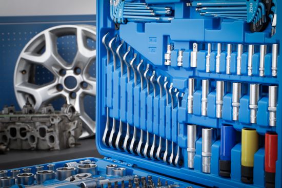 Socket Wrench Set 176-osaline, 1/4" + 3/8" + 1/2" + narrelehtvõtmed