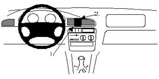 Trim Frame Peugeot 406 96-00