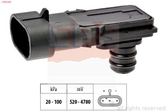 Air Pressure Sensor, altitude adaption Nissan, Renault