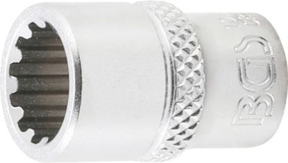 Socket Wrench Insert 1/4" Socket "Gear Lock", 10 mm