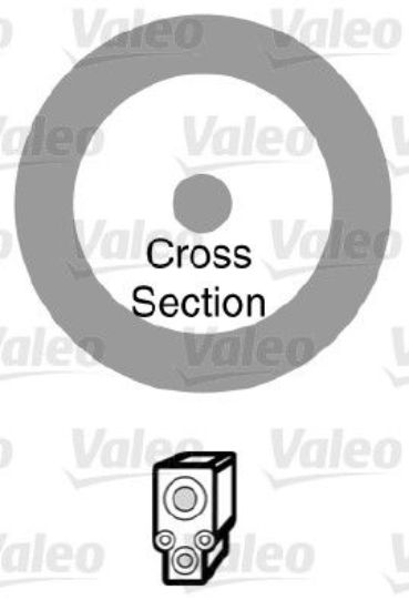Gasket, coolant pipe CHRYSLER/OPEL