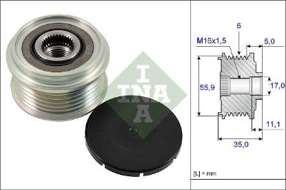 Alternator Freewheel Clutch VAG - 06E 903 119