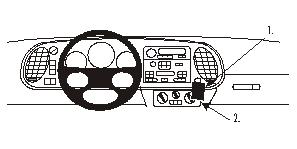 Trim Frame Saab 9-3 98-02