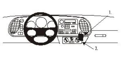 Trim Frame Saab 9-3 98-02