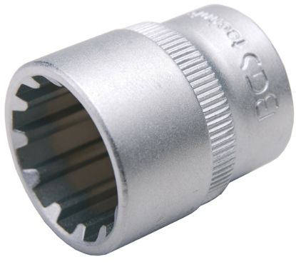 Socket Wrench Insert 3/8" Socket "Gear Lock", 19 mm