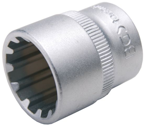 Socket Wrench Insert 3/8" Socket "Gear Lock", 19 mm