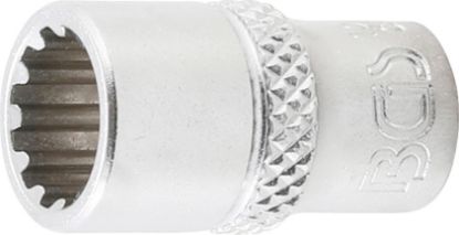 Socket Wrench Insert 1/4" Socket "Gear Lock", 9 mm