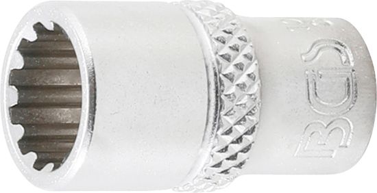 Socket Wrench Insert 1/4" Socket "Gear Lock", 9 mm