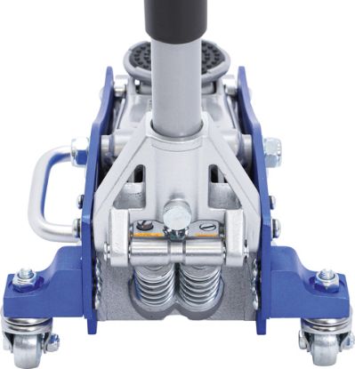 Mobile Jack Hydraulic Floor Jack, 1.5 to. aluminum-steel const