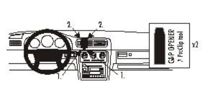 Trim Frame Volvo S70/V70 97-99