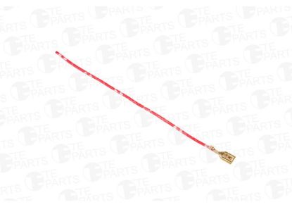 Terminal, electric universal parts 6,3mm klemm 150mm 1mm2 juhtmega  10tk