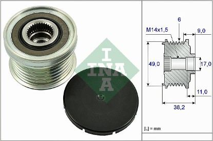Alternator Freewheel Clutch Ford/BMW