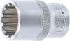 Socket Wrench Insert 1/2" Socket "Gear Lock", 18 mm
