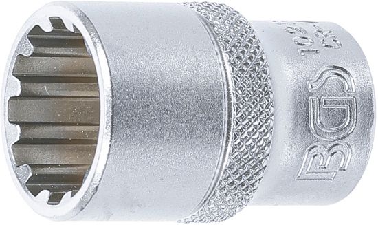 Socket Wrench Insert 1/2" Socket "Gear Lock", 18 mm