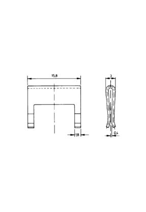 Socket ühendusklambrid MW-15-0..