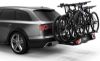 Extension Set, trailer hitch bike carrier VeloSpace XT Bike Adapter Black