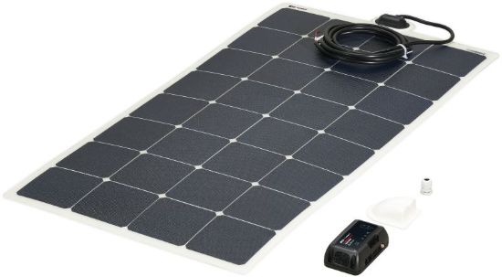 Päikesepaneelid FLEX 115W + kontroller SCE360B + juhtmete läbiviik